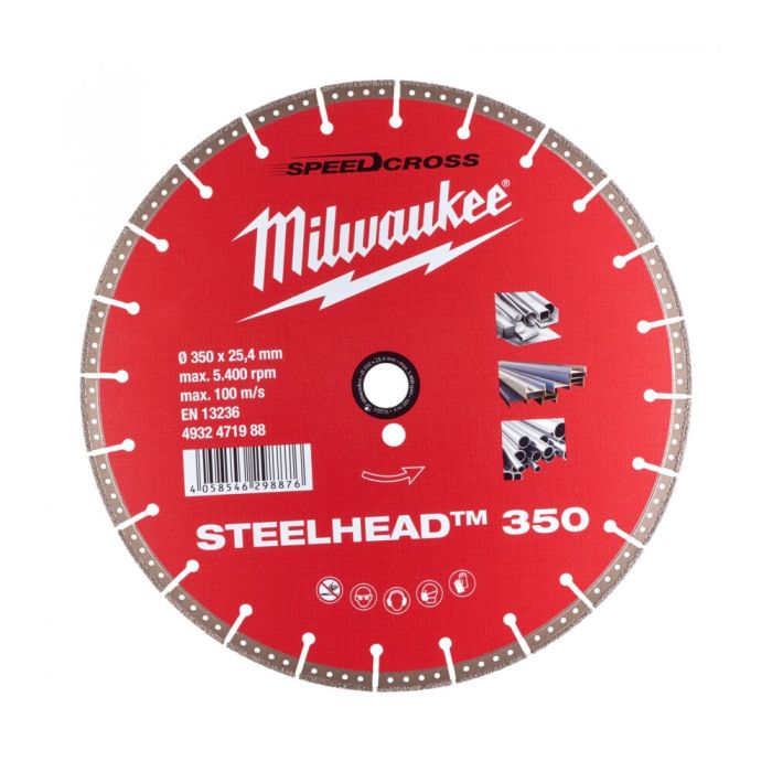 350mm ダイヤモンドブレード(スチールヘッド・金工用)