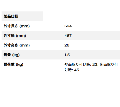 PACKOUT™ マウンティングプレート（M）