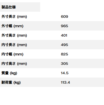 PACKOUT™ キャリー式ツールボックス XLサイズ