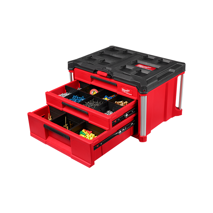 PACKOUT™ マルチサイズ引き出し収納 3段