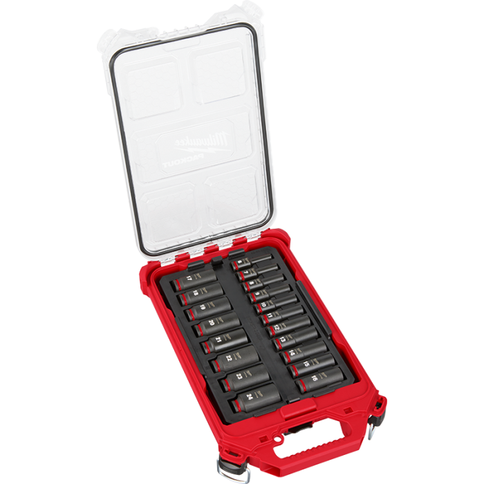 SHOCKWAVE IMPACT DUTY ディープインパクトソケット 3/8インチ（9.5mm）角 19PCS PACKOUTセット