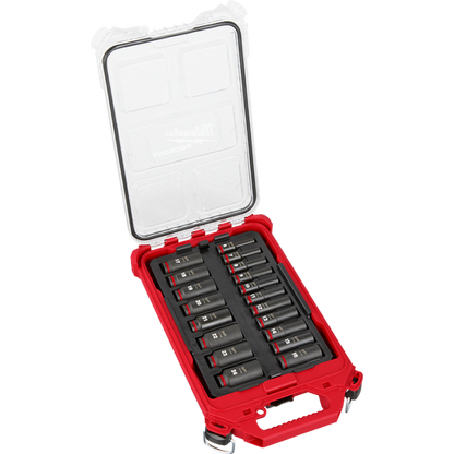 SHOCKWAVE IMPACT DUTY ディープインパクトソケット 3/8インチ（9.5mm）角 19PCS PACKOUTセット