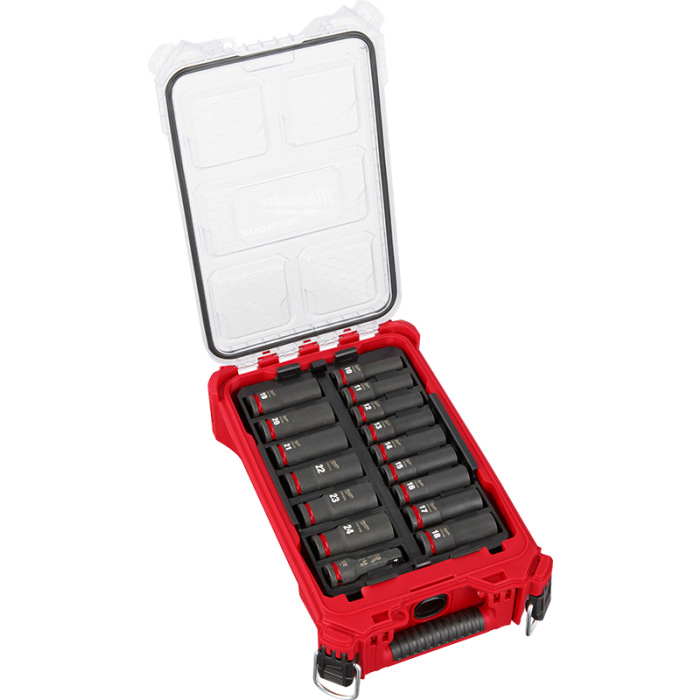 SHOCKWAVE IMPACT DUTY ディープインパクトソケット 1/2インチ（12.7mm）角 16PCS PACKOUTセット