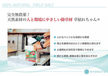 フィールドソルト草枯れちゃん1kg×18袋入り （多孔質セラミック・天然ソルト）