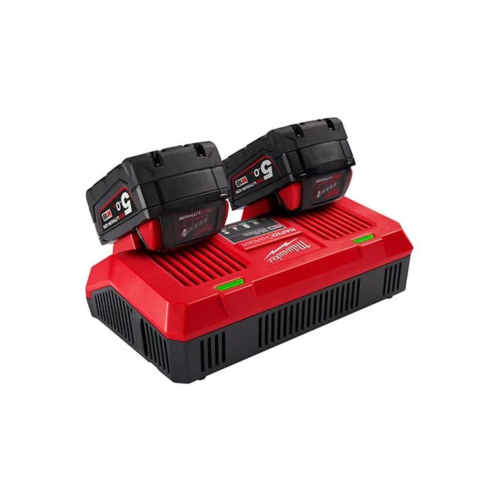 M18™ デュアルベイ充電器