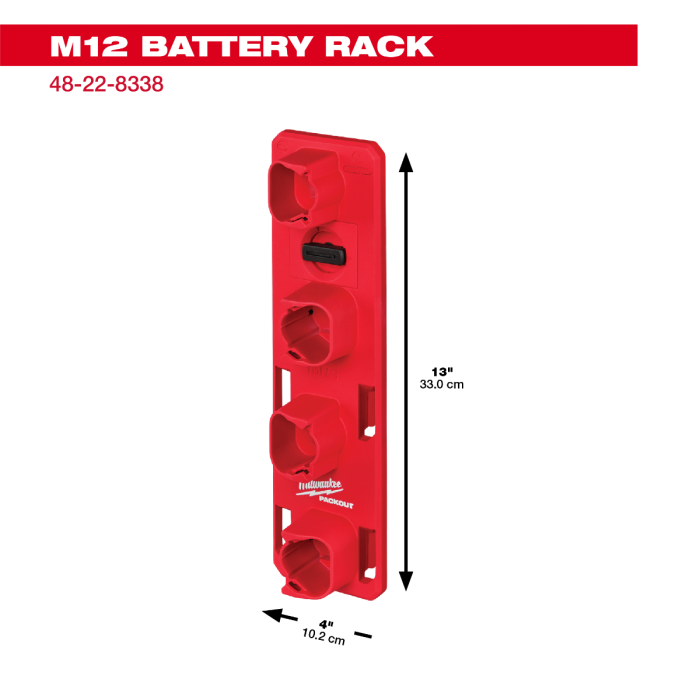 PACKOUT™ M12 バッテリーホルダー